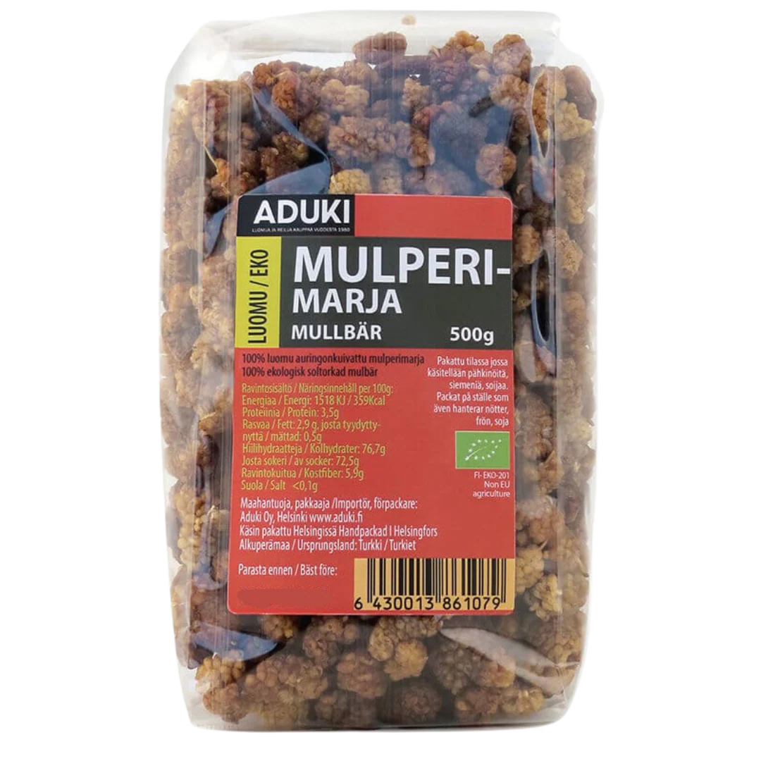 Aduki Kuivattu Mulperimarja 500 g