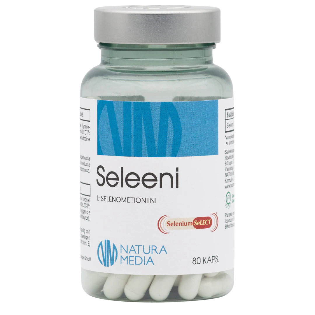 Natura Media Seleeni 200 µg 80 kaps.