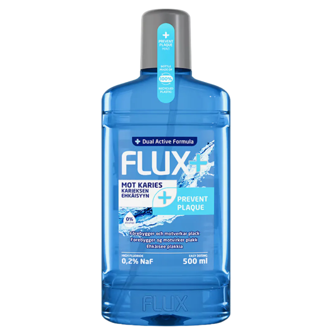 Flux+ Prevent Plaque - Suuvesi 500 ml