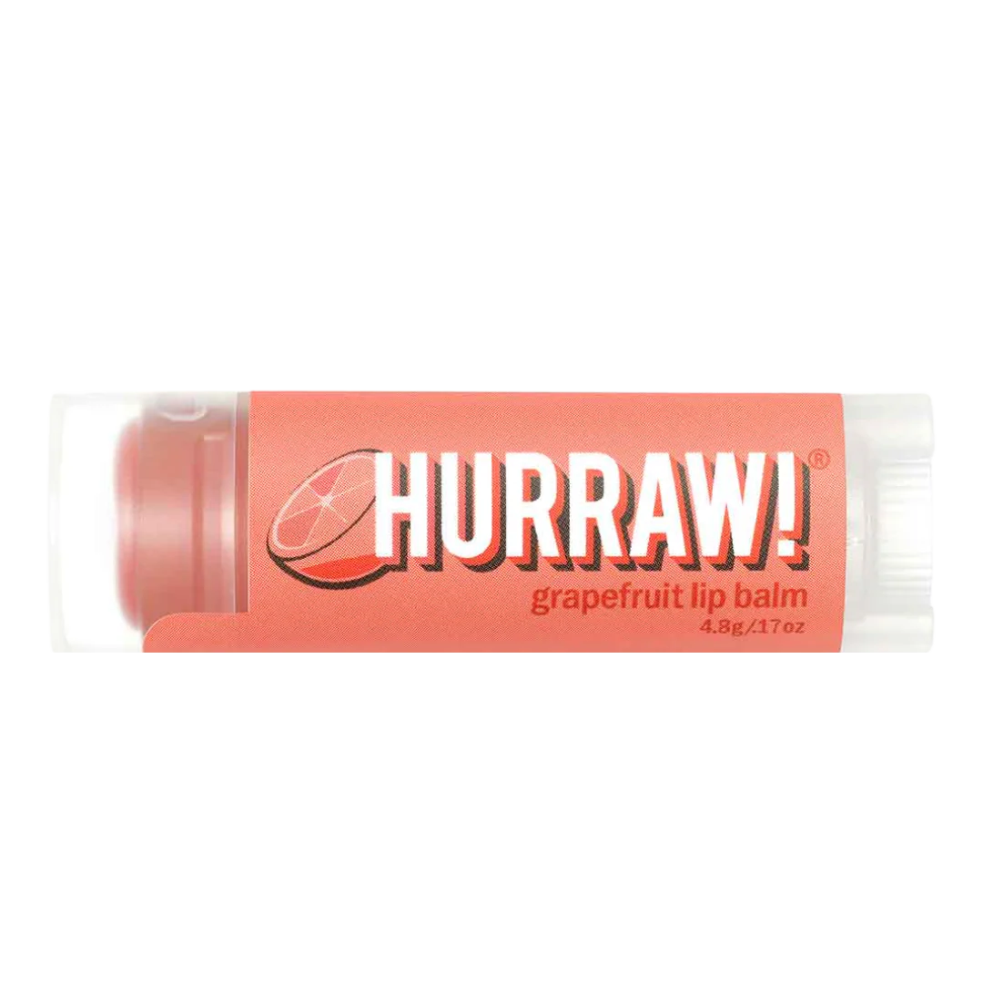 Hurraw! Grapefruit Lip Balm - Huulivoide 4,8 g
