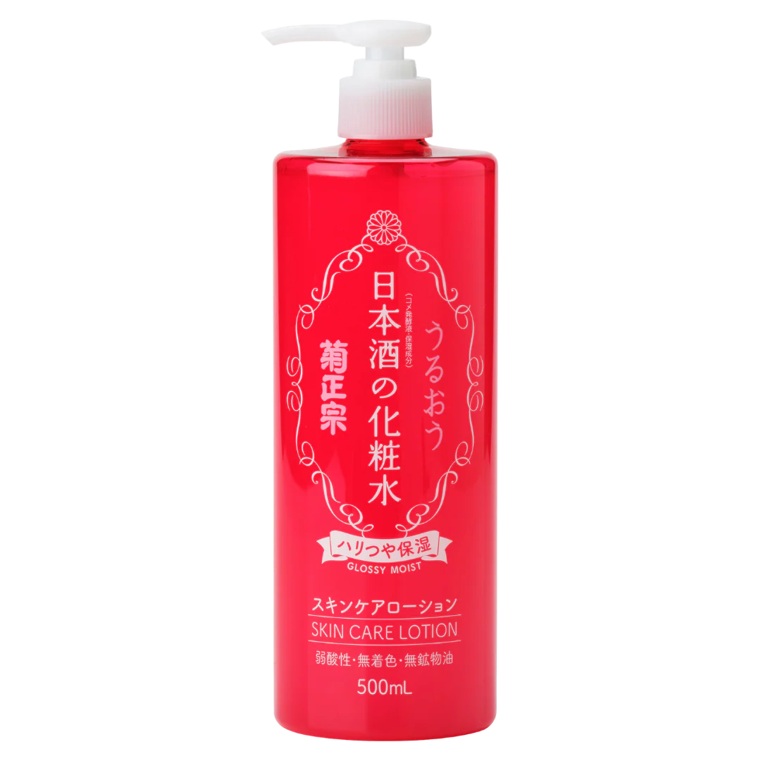 Kiku-Masamune Sake Glossy Moist Skin Care Lotion - Kasvovesi 500 ml