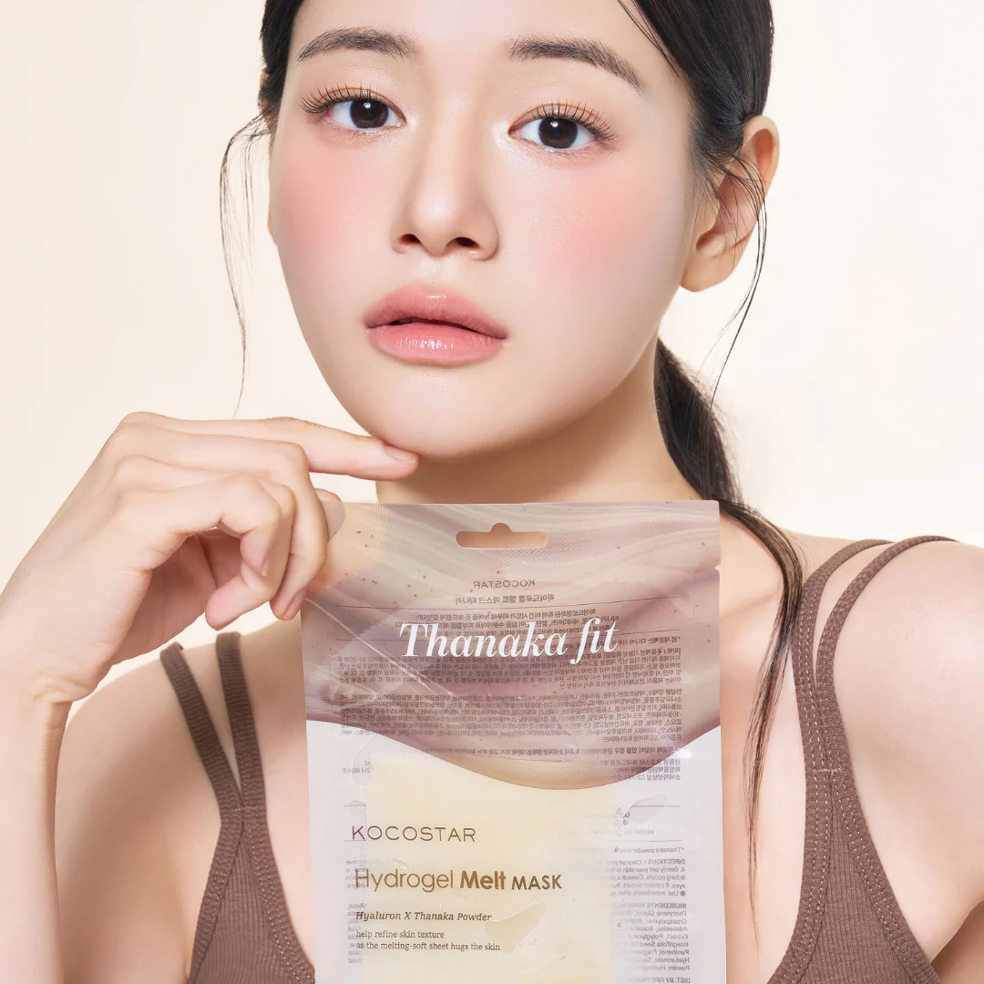 KOCOSTAR Hydrogel Melt Mask Thanaka Fit - Kasvonaamio 1 kpl - Image 3