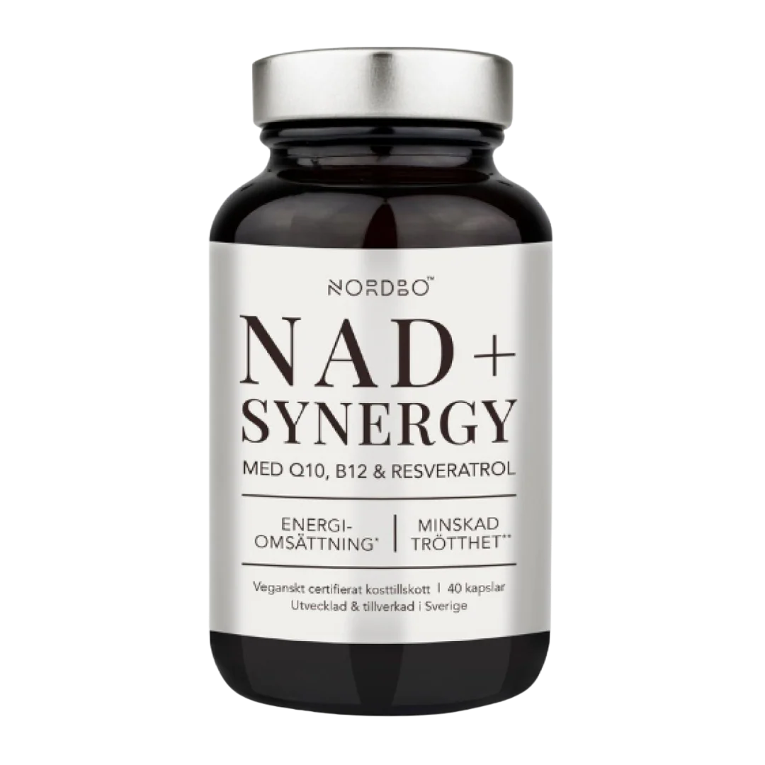 Nordbo NAD+ Synergy 40 kaps.