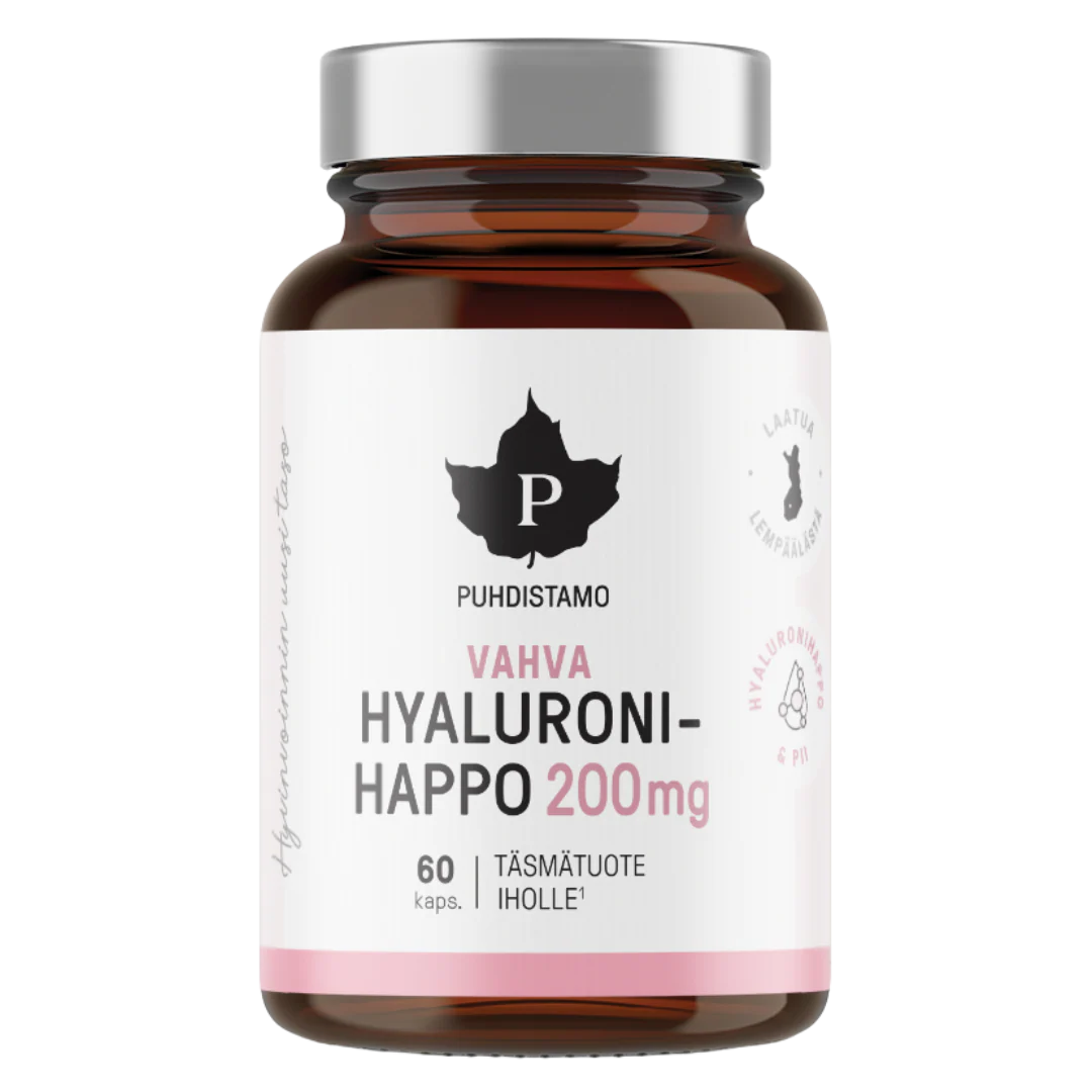 Puhdistamo Vahva Hyaluronihappo 200 mg 60 kaps.
